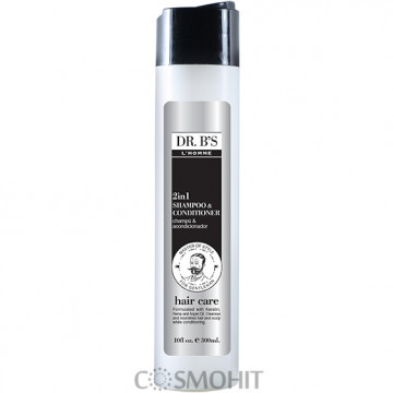 Купить - Dr. B’s L’Homme Hair Care Anti-Dandruff 2in1 Shampoo and Conditioner - 2в1 Шампунь и кондиционер от перхоти