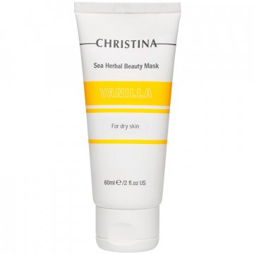 Купить - Christina Sea Herbal Beauty Mask Vanilla For Dry Skin - Маска красоты на основе морских трав для сухой кожи "Ваниль"