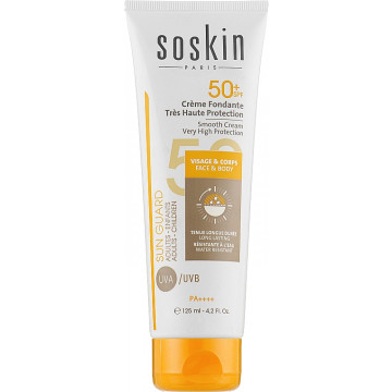 Купить - Soskin Smooth Cream Body & Face Very High Protection SPF50+ - Солнцезащитный крем для лица и тела