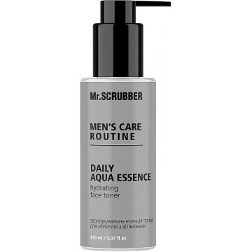 Купить - Mr.Scrubber Men's Care Routine Daily Aqua Essence - Увлажняющая эссенция-тонер для лица с витаминами