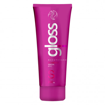 Купить - Fox Professional Gloss No Salt Shampoo - Безсолевой шампунь для пролонгации эффекта выпрямления