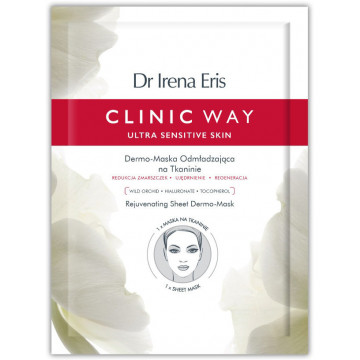 Купить - Dr. Irena Eris Clinic Way Reejuvenating Sheet Dermo-Mask - Омолаживающая дермо-маска для лица