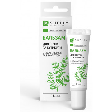 Купить - Shelly Strengthening Nail Balm with Bisabolol and Eucalyptus - Укрепляющий бальзам для ногтей с бисабололом и эвкалиптом