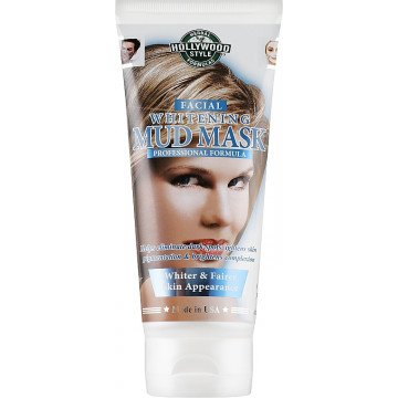 Купить - Hollywood Style Whitening Mud Mask - Отбеливающая грязевая маска для лица
