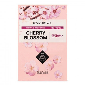 Купить - Etude House Therapy Air Mask Cherry Blossom - Ультратонкая маска для лица с экстрактом сакуры