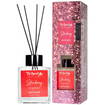 Купить - Top Beauty Reed Diffuser "Strawberry" - Парфюмированный диффузор для дома "Клубника"