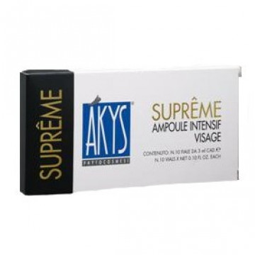 Купить - Akys Supreme Ampoule Intensif Visage - Сыворотка интенсивный уход