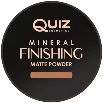 Купить - Quiz Cosmetics Mineral Finishing Matte Powder - Минеральная матирующая финишная пудра для лица