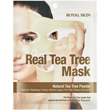 Купить - Royal Skin Real Tea Tree Mask - Маска для лица с экстрактом чайного дерева