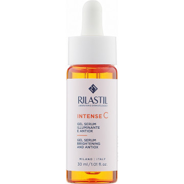 Купить - Rilastil Intense C Gel Serum - Антиоксидантная осветляющая гель-сыворотка с витамином С