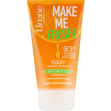 Купить - Lirene Make Me Clean! Fresh Vegetable Gel - Фруктовый гель для умывания