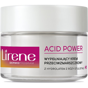 Купить - Lirene Acid Power Filling Anti-Wrinkle Cream - Крем для лица с розмариновой кислотой