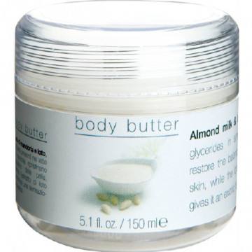 Купить - Greenland Milky Body Butter Almond Milk & Lotus - Крем для тела Миндальное Молочко-Лотос