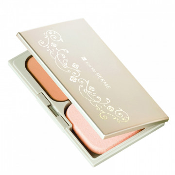 Isehan Ferme Brightness Powder Foundation UV30 - Всесезонная пудра с защитой от УФ