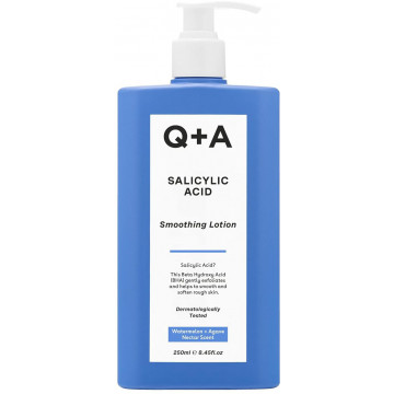 Купить - Q+A Salicylic Acid Smoothing Lotion - Успокаивающий лосьон для тела с салициловой кислотой