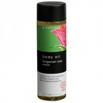 Купить - Greenland Evergreen Body Oil Bulgarian Rose-Amber - Масло для тела Болгарская Роза-Амбра