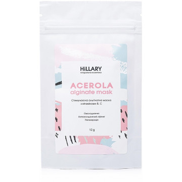 Купить - Hillary Acerola Alginate Mask - Стимулирующая альгинатная маска с витаминами В и C