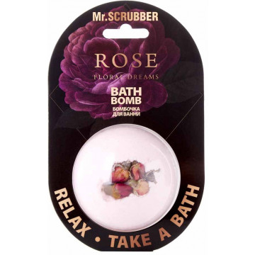 Купить - Mr.Scrubber Bath Bomb "Rose Floral Dreams" - Бомбочка для ванны