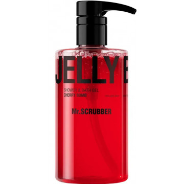Купить - Mr.Scrubber Jelly Bubbles Shower & Bath Gel "Cherry Bomb" - Гель для душа
