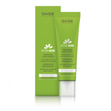 Купить - BABE Laboratorios Stop AKN Line Repairing Moisturiser - Восстанавливающий увлажняющий крем