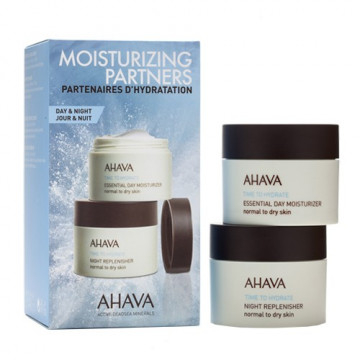 Купить - Ahava Kit Moisturizing Partners Day & Night - Набор Дуэт увлажняющий