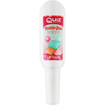 Купить - Quiz Cosmetics Lip Balm Tube "Bubble Gum Splash" - Бальзам для губ