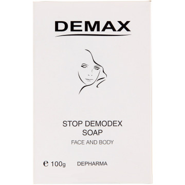 Купить - Demax Anti-Demodex Line Soap Medicinal Universal Against Demodex For The Face And Body - Лечебное мыло от демодекса 100 гр