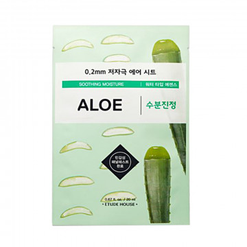 Купить - Etude House Therapy Air Mask Aloe - Ультратонкая маска для лица с экстрактом алоэ