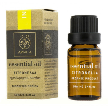 Купить - Apivita essential oil citronella - Эфирное масло "Цитронелла" 