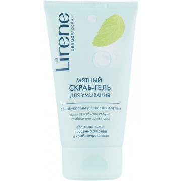 Купить - Lirene Dermo Program Scrub - Скраб для умывания с мятой