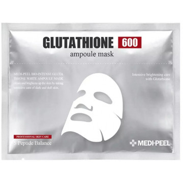 Купить - Medi Peel Bio Intense Glutathione White Ampoule Mask - Осветляющая ампульная маска для лица с глутатионом