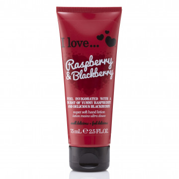 Купить - I Love Raspberry & Blackberry Super Soft Hand Lotion - Лосьон для рук "Малина и ежевика"