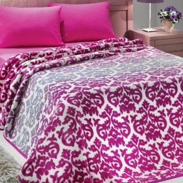 Купить - Mink Lacasa 1066 (fusya) - Плед полуторный 