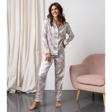 Купить - Nicoletta 92232 - Женская пижама на пуговицах