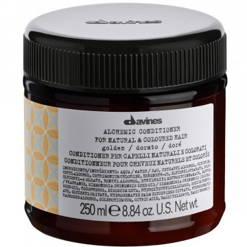 Купить - Davines Alchemic Conditioner Golden - Кондиционер Золотой для натуральных и окрашенных волос