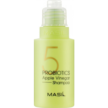 Купить - Masil 5 Probiotics Apple Vinegar Shampoo - Шампунь для волос против перхоти с яблочным уксусом Купить - Masil 5 Probiotics Apple Vinegar Shampoo - Шампунь для волос против перхоти с яблочным уксусом