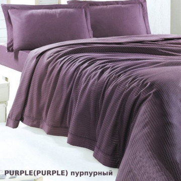 Купить - Issimo Home Plume Purple - Двуспальное покрывало с наволочками 