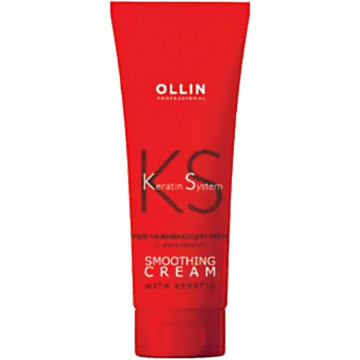 Купить - OLLIN Keratin System Smoothing Cream - Разглаживающий крем