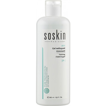 Купить - Soskin Akn Foaming Cleansing Gel - Очищающий гель-пенка для жирной и комбинированной кожи лица