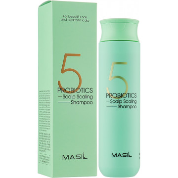 Masil 5 Probiotics Scalp Scaling Shampoo - Шампунь для глубокого очищения кожи головы с пробиотиками