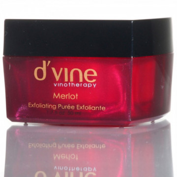 Купить - D'vine Merlot 5% Exfoliating Puree - Скраб/маска Вишенвый экстракт