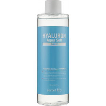 Купить - Secret Key Hyaluron Aqua Soft Toner - Тонер с гиалуроновой кислотой