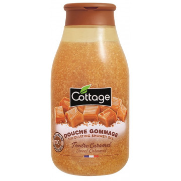 Купить - Cottage Sweet Caramel Exfoliating Shower Gel - Гель-эксфолиант "Сладкая карамель"