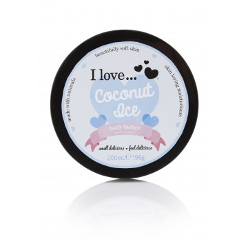 Купить - I Love Coconut Ice Body Butter - Масло для тела "Кокосовый лед"