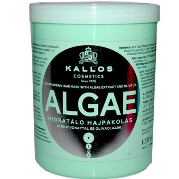 Купить - Kallos Algae Moisturizing Hair Mask with Algea Extract And Olive Oil - Маска для волос с экстрактом водорослей и оливковым маслом