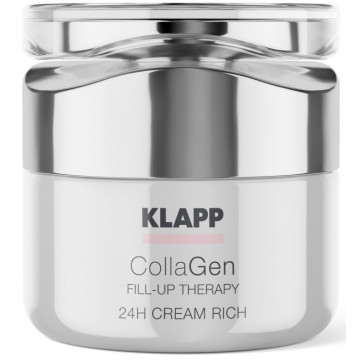Купить - Klapp CollaGen Fill-Up Therapy 24h Cream Rich - Питательный крем с коллагеном
