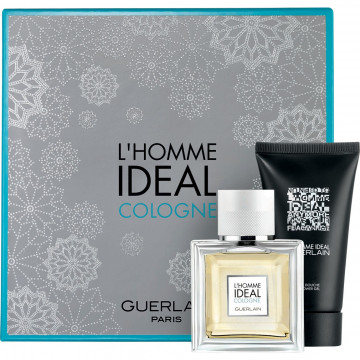 Купить - Guerlain L`Homme Ideal Cologne - Набор (EDC100+S/G75)