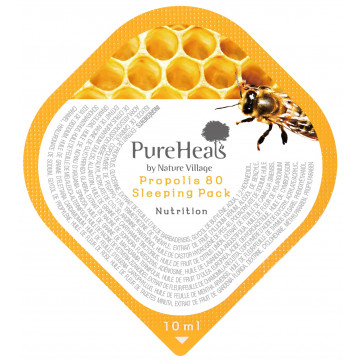 Купить - PureHeal's Propolis 80 Sleeping Mask - Ночная увлажняющая маска для лица с экстрактом прополиса
