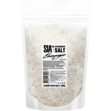 Купить - Mr.Scrubber Sia Bath Salt "Champagne" - Соль для ванны