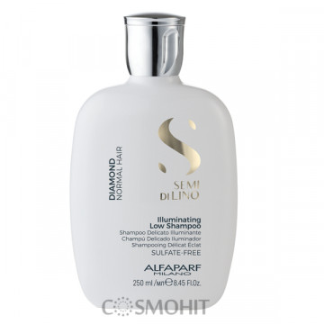 Купить - Alfaparf Semi Di Lino Diamond Illuminating Shampoo - Шампунь с микрокристаллами
